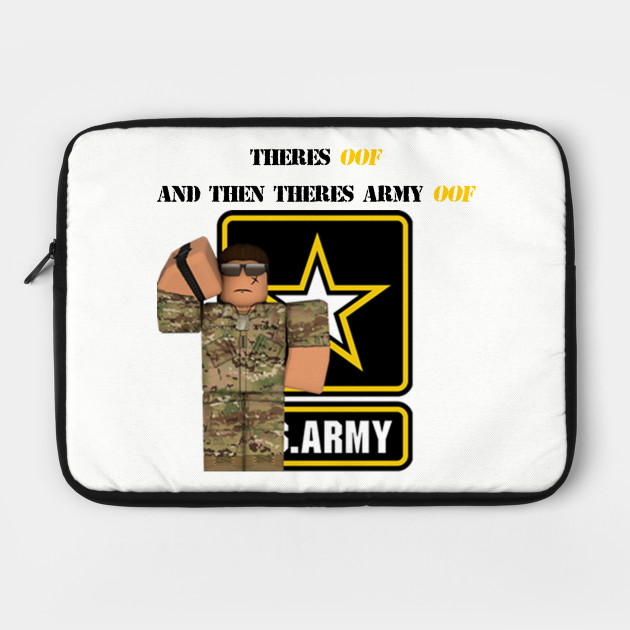 Roblox Army T Shirt Roblox Laptop Case Teepublic - soldier army t shirt roblox