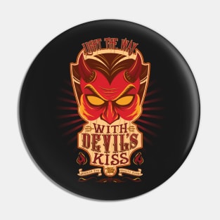 Devil's Kiss Pin