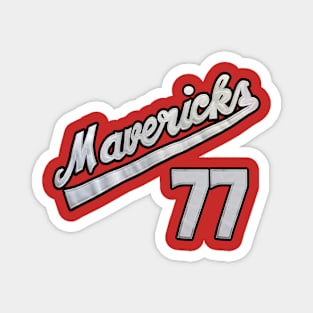 Portland Mavericks 77 Vintage Magnet