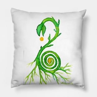 the seed of a new life Pillow