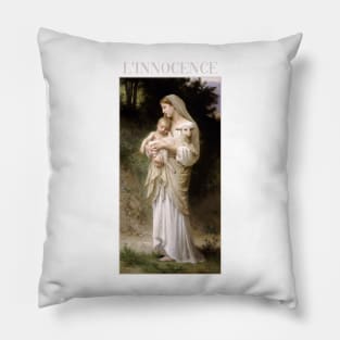 Innocence by Bouguereau Pillow