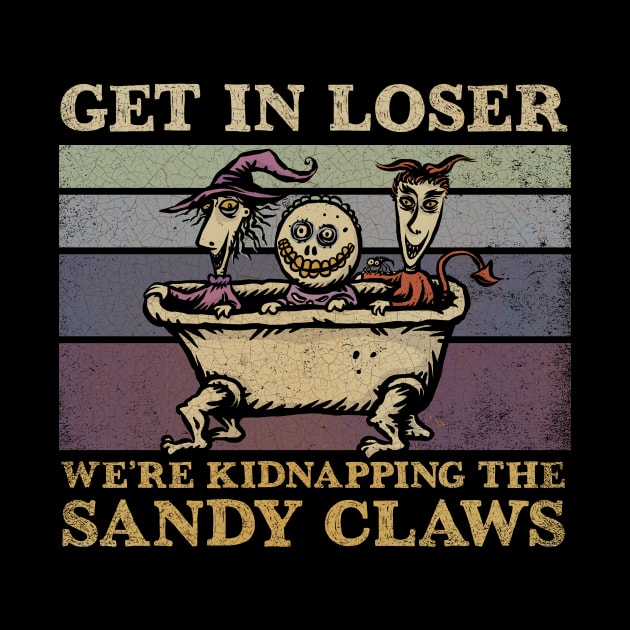 We're Kidnapping the Sandy Claws by kg07_shirts