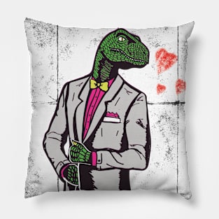 Dapper Raptor Pillow