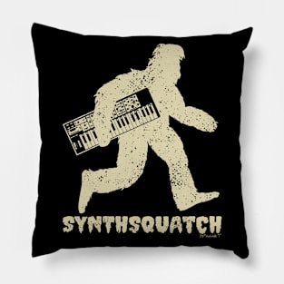 Synthesizer Bigfoot for Synth Player Pillow