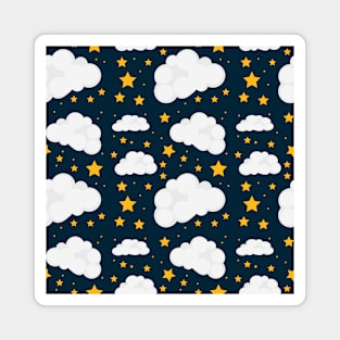 Cloudy Stars Magnet