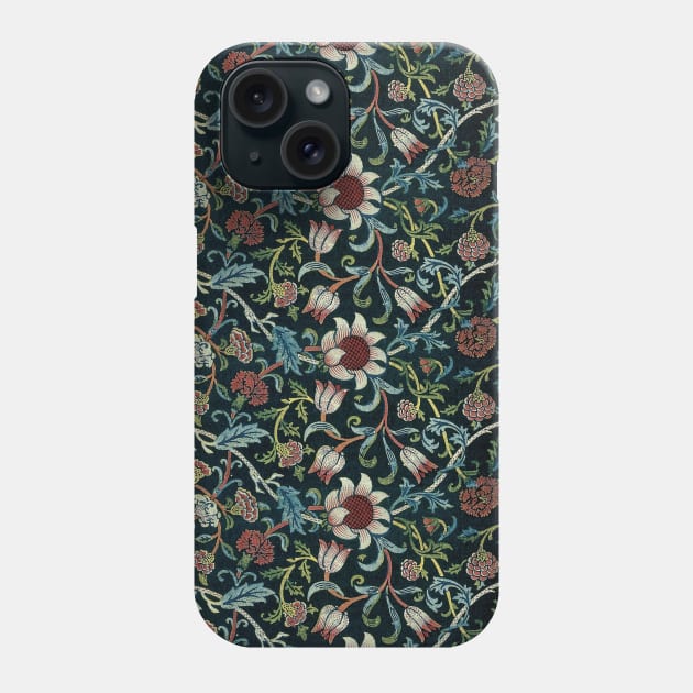 William Morris tapestry art and craft design Phone Case by LovableDuck