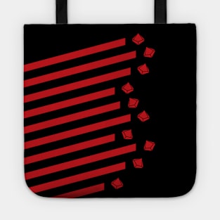 Red Dice Set of the Vampire Tabletop RPG Tote