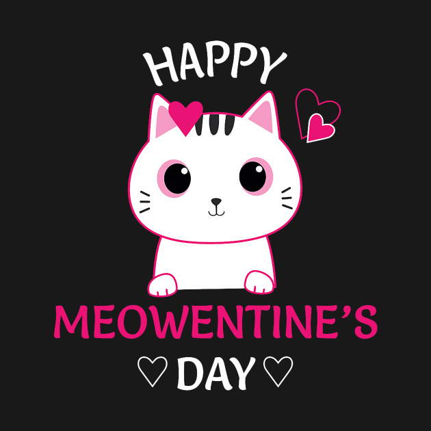 Cute Cat Valentines Day Shirt for Girls Kitty Quote by jadolomadolo