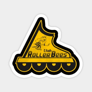 Defunct Utah Roller Bees Roller Hockey Magnet