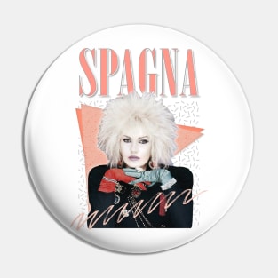 Spagna / 80s Retro Fan Art Design Pin