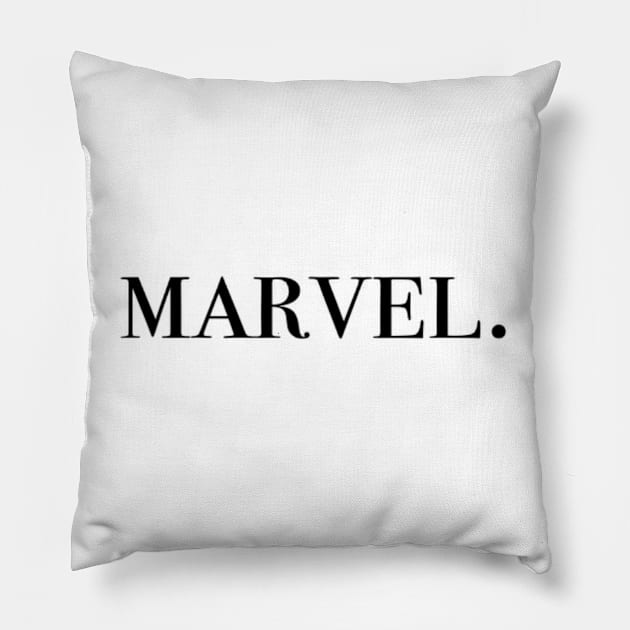 Marvel. Pillow by artsyreader