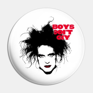 Robert Smith Boys Don't Cry Pin