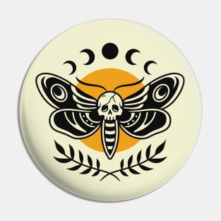 Deaths head moth Pin