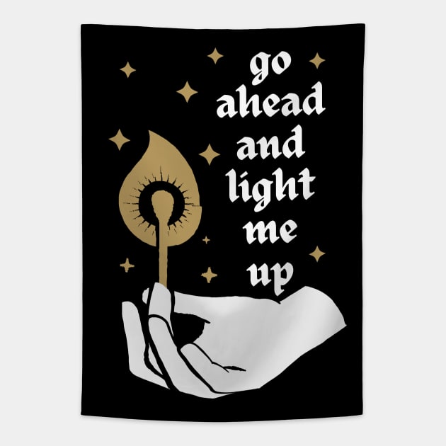 I Did Something Bad Tapestry by Likeable Design