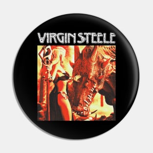 Virigin Steele metalhead Pin