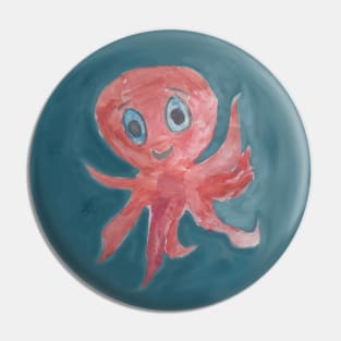 Baby Octopus Pin