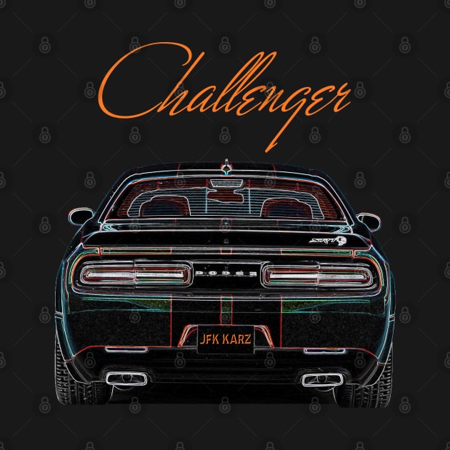 Dodge Challenger Car Rear End by JFK KARZ