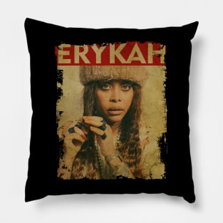 TEXTURE ART- Erykah Badu Pillow