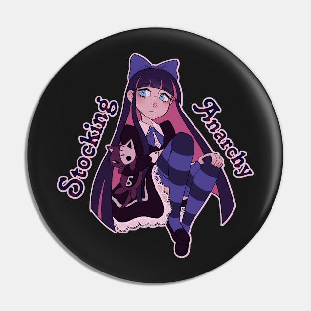 Stocking Anarchy Pin by Probablynotsam