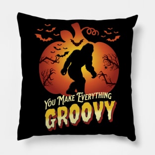 Bigfoot Groovy Pillow