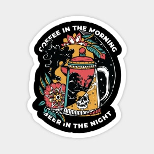 Beer and Coffee Magnet