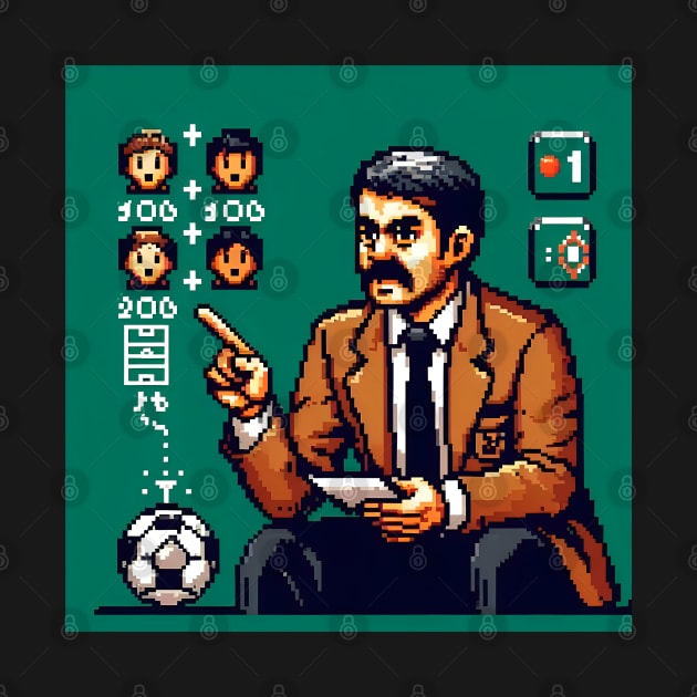 soccer coach - soccer arcade soccer coach by vaporgraphic