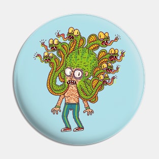 Octocobra Head Pin