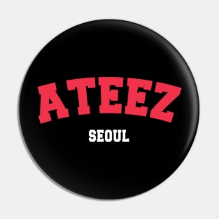 Ateez Seoul Pin