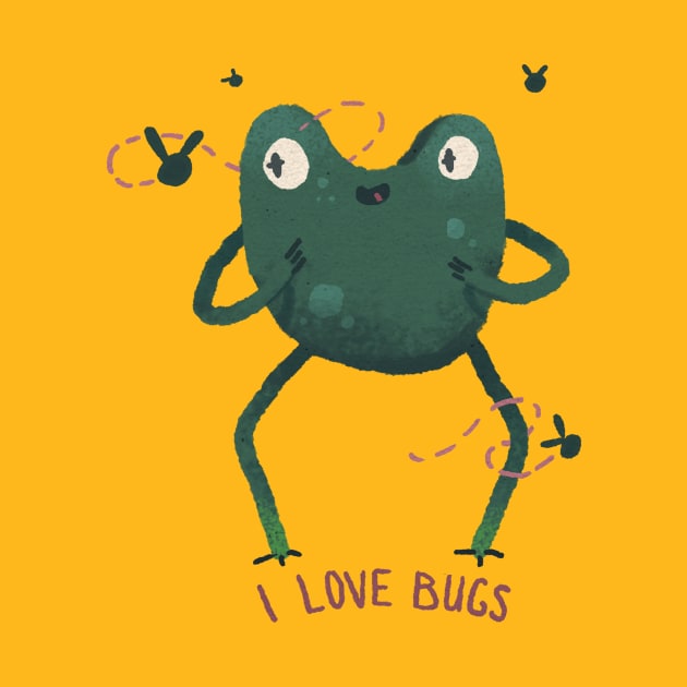 I LOVE BUGS by Qakie