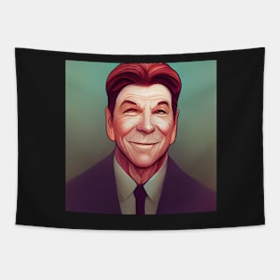 Ronald Reagan | Comics Style Tapestry