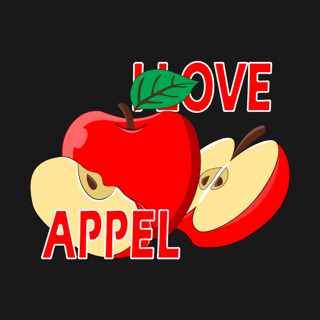 LOVE APPLES by ERIK_SHOP