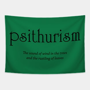 Psithurism - sound of wind in trees and leaves Tapestry