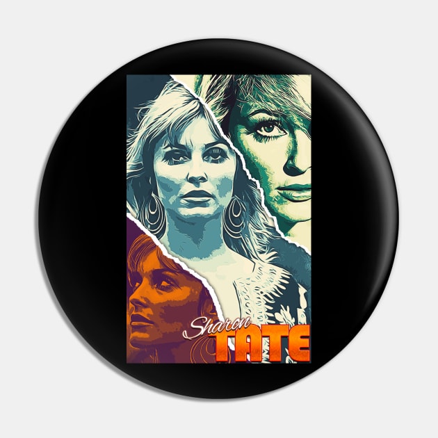 Sharon Tate Inspired Design Pin by HellwoodOutfitters