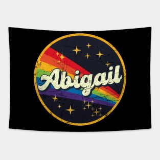Abigail // Rainbow In Space Vintage Grunge-Style Tapestry