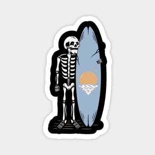 Surf skull Magnet