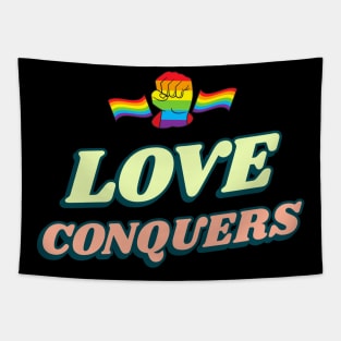 Love conquers Tapestry