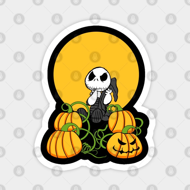 The Great Pumpkin King Magnet by SquareDog