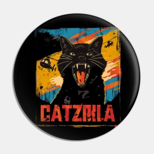 Catzilla Cat Urban Chaos Brought by Giant Pin