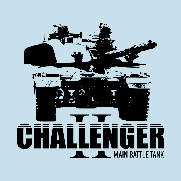 Challenger 2 Tank - Famous Tanks - T-Shirt | TeePublic