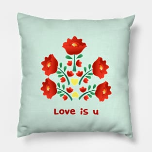 Love is you. Pillow