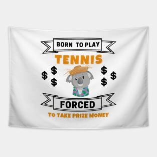 US Open Born To Play Tennis Tapestry