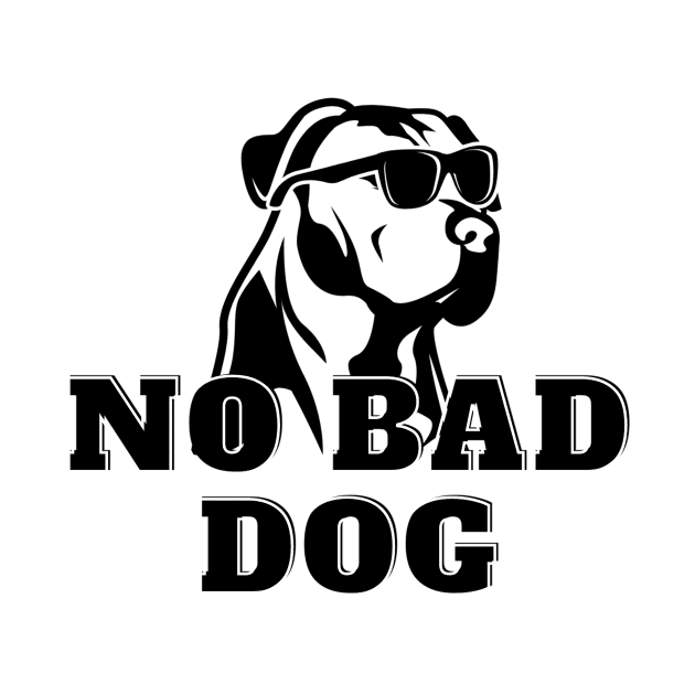 No Bad Dog Designs Pitbull Edition, gift for dog owners, animal lovers by fratdd