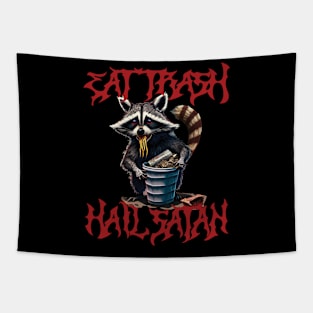 Eat Trash Hail Satan Tapestry