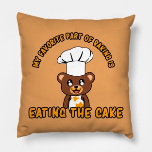 Chef Bear Pillow