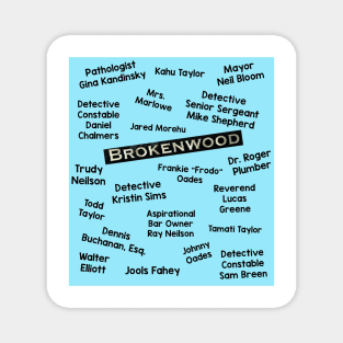 The Brokenwood Crew Magnet