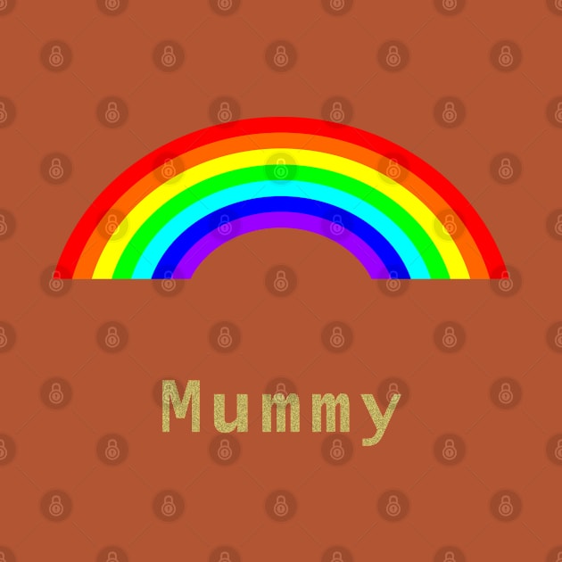 Mummy Rainbows for Mothers Day by ellenhenryart