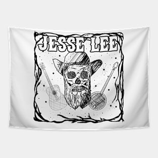 Jesse Lee Death and Starlight- Black Edition Tapestry