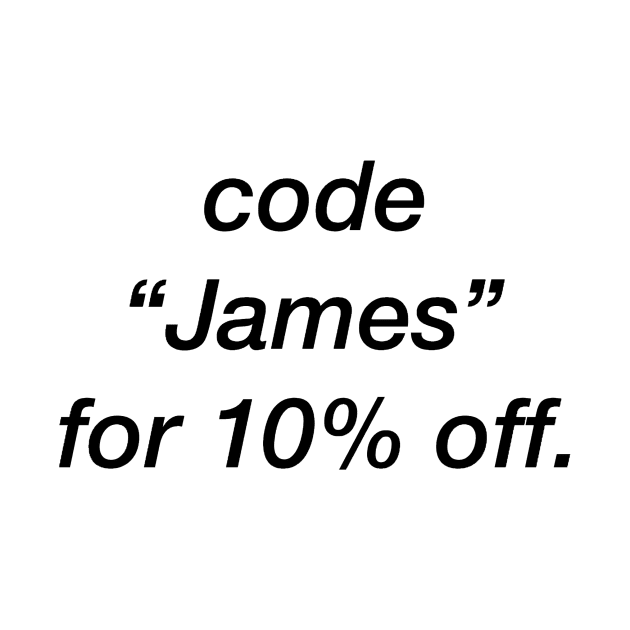 CODE JAMES by itsacrueljokee