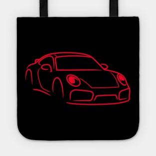 911 car sport racing race red Tote