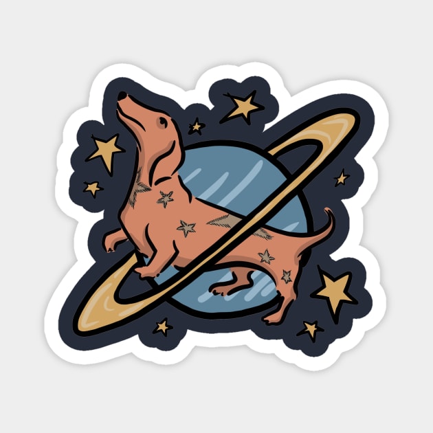 Spacedogs Magnet by idontfindyouthatinteresting